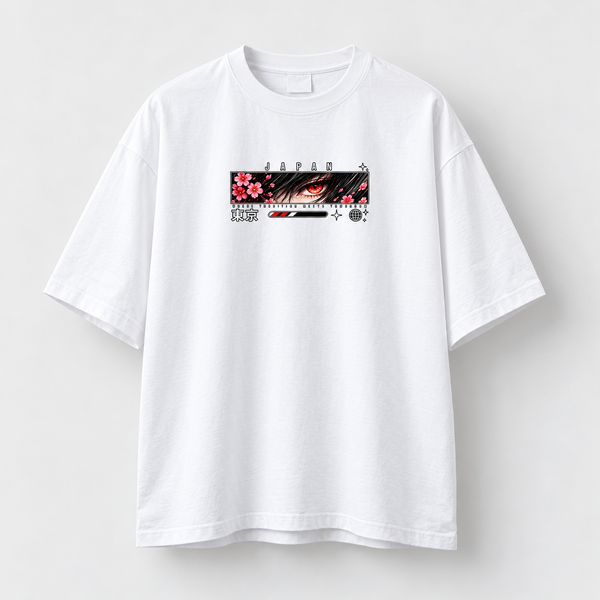 No Limits Japan Drift Oversized Tee — Streetwear Graphic T-Shirt