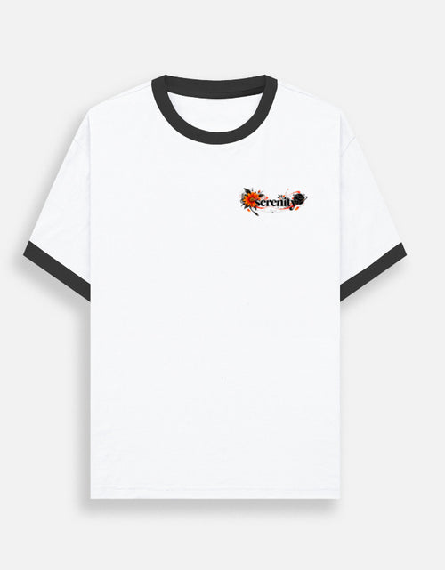Serenity Oversized Graphic Tee – Robot Boombox Streetwear T-Shirt