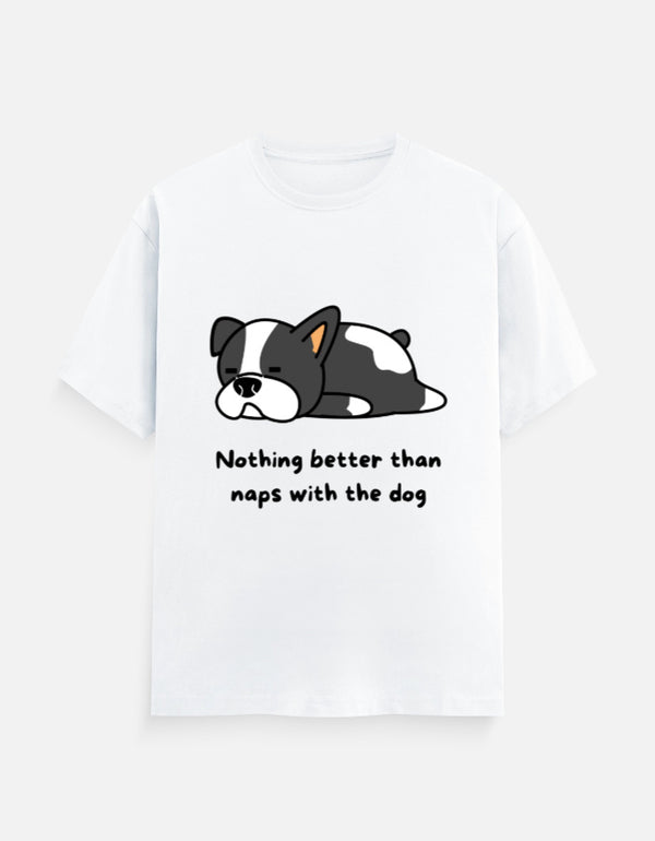 Hyptee Dog Lover T-Shirt | Cozy Dog Naps Tee