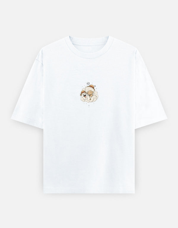Anime Pirate King Oversized Tee — Streetwear Graphic T-Shirt