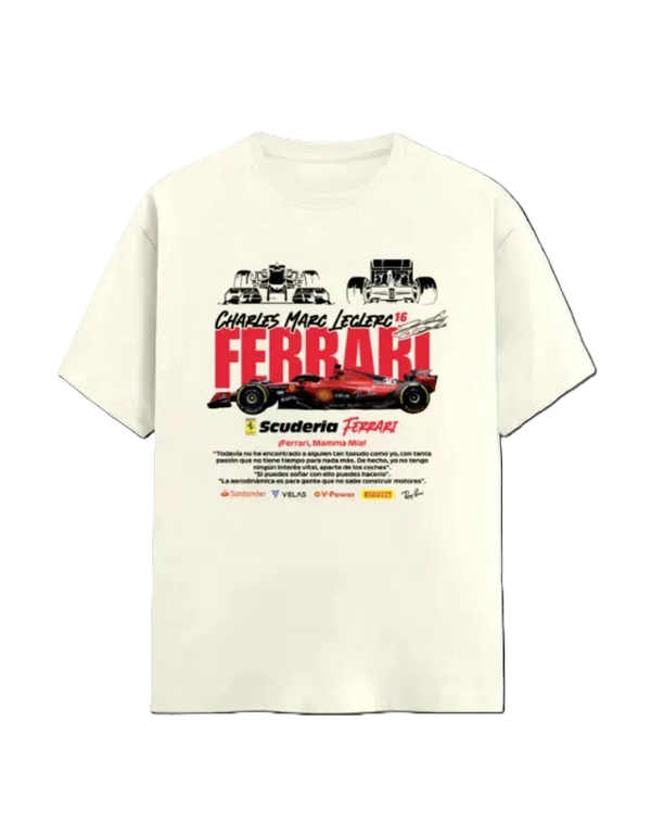 Ferrari F1 Charles Leclerc Edition | Scuderia Ferrari Racing T-Shirt
