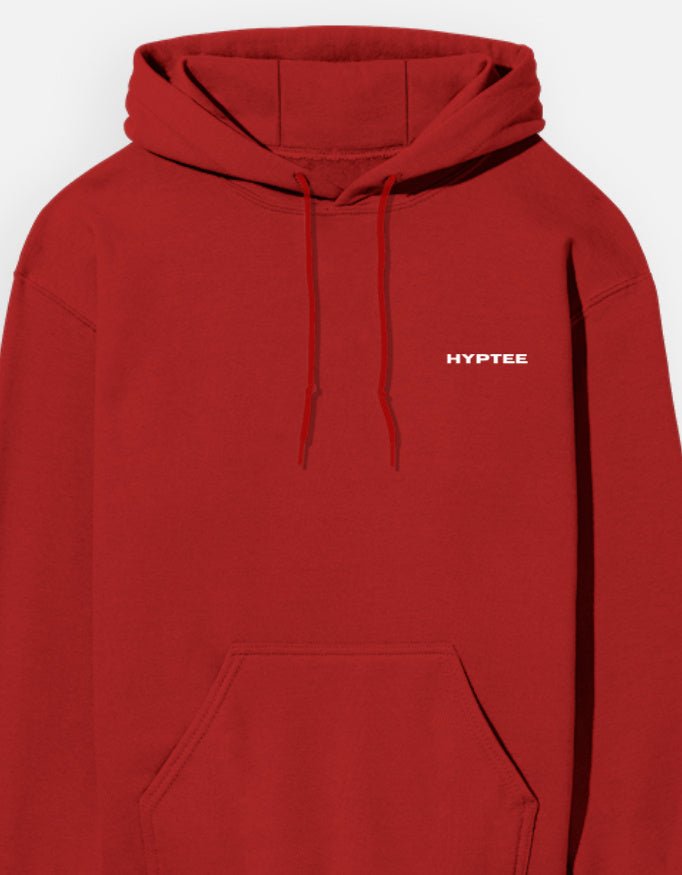 Hyptee Classic Signature Hoodie | Minimal Streetwear Comfort in 100% Cotton Heavyweight Fleece - hyptee