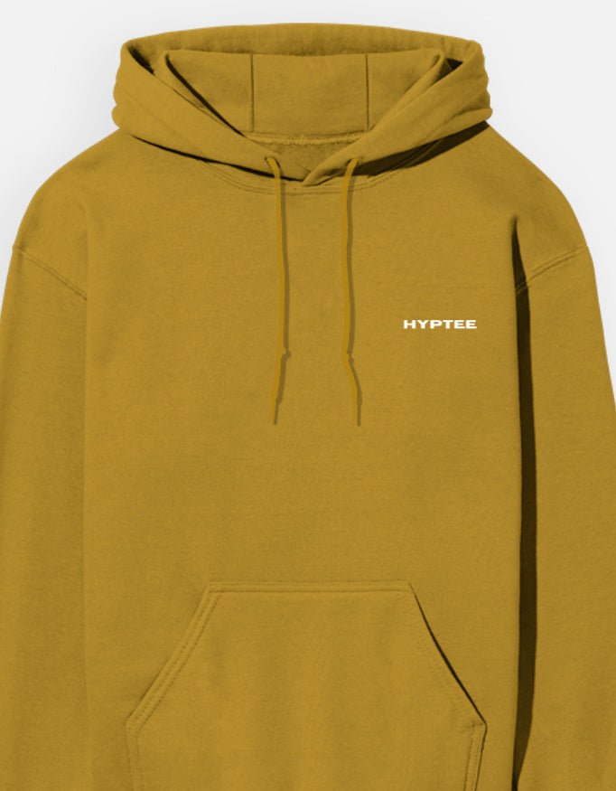 Hyptee Classic Signature Hoodie | Minimal Streetwear Comfort in 100% Cotton Heavyweight Fleece - hyptee
