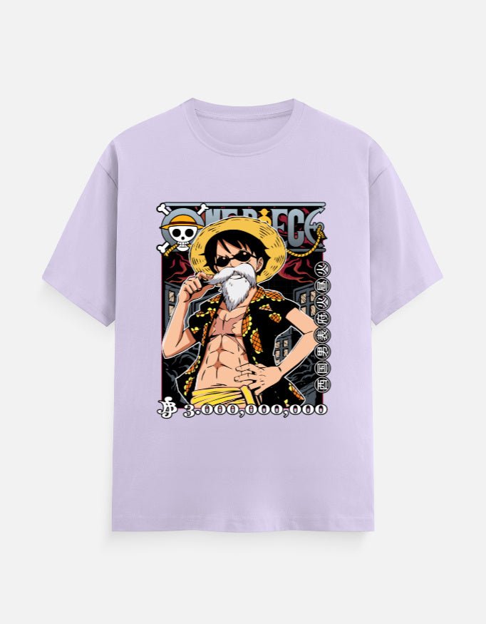 Luffy Bounty Poster T-Shirt | One Piece Anime Graphic Tee - hyptee